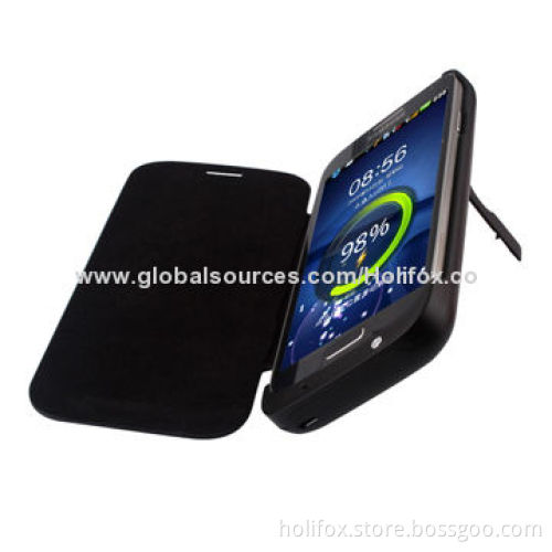 3,200mAh Power Bank Case with Flip Cover